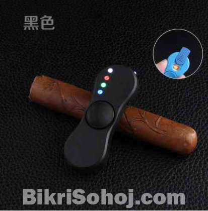 Lighters Usb Rechargeable Eletrico Hand Spinner (DS)